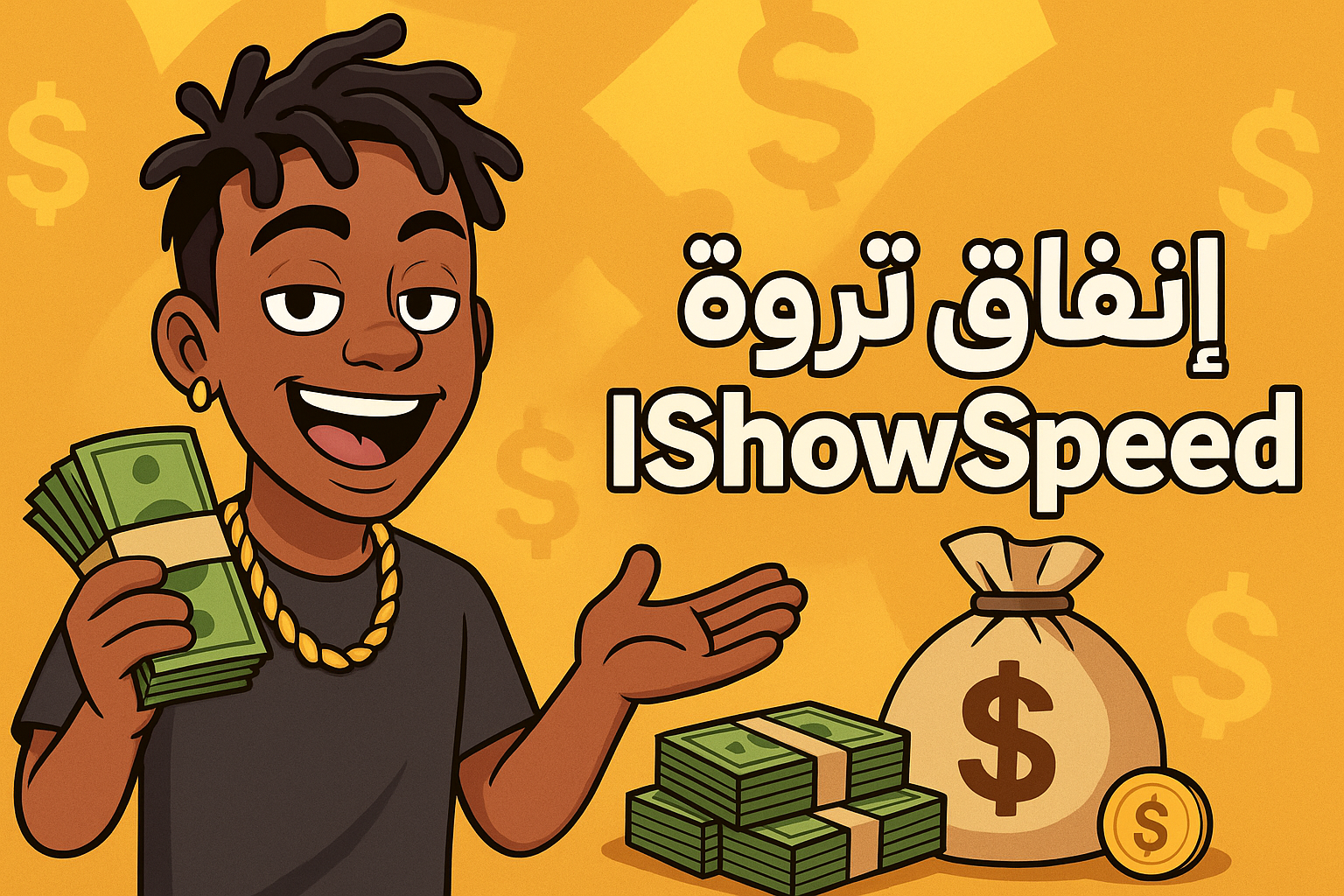 إنفاق ثروة IShowSpeed