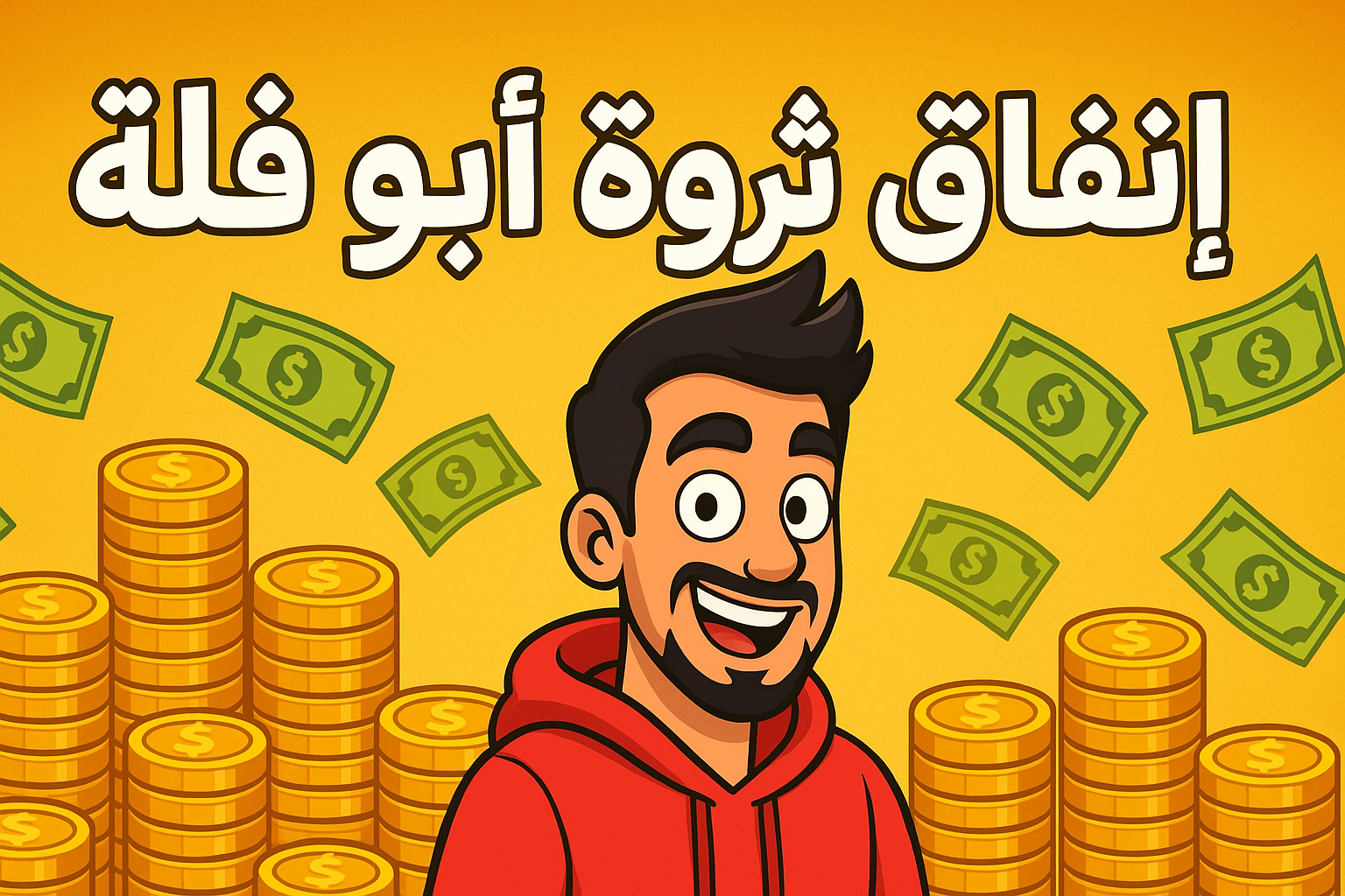 إنفاق ثروة أبو فلة
