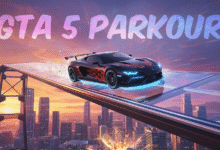 GTA 5 PARKOUR - ماب الطيحة