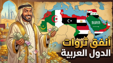 محاكي إنفاق ثروات الدول العربية