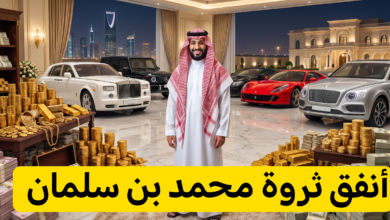 إنفاق ثروة محمد بن سلمان