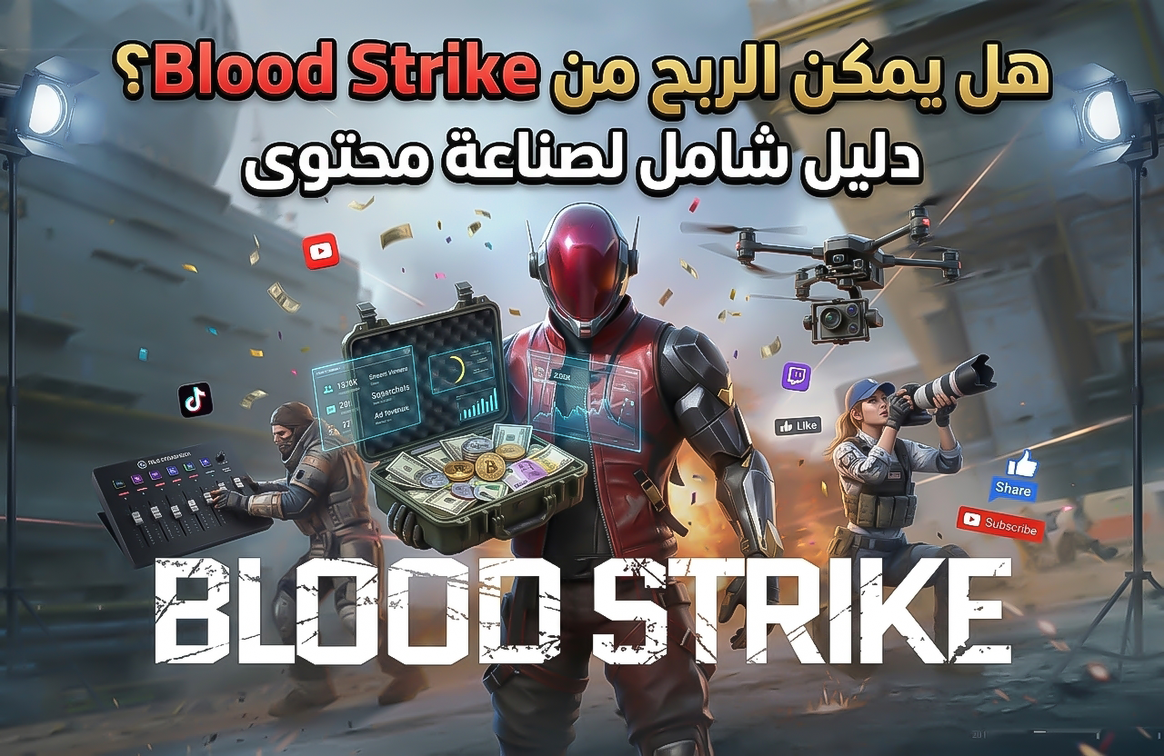 هل يمكن الربح من Blood Strike؟ دليل شامل لصناعة محتوى
